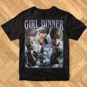 Romantic Sci-Fi Otome T-Shirt: Xavier Girl Dinner Love Deepspace Game Tee