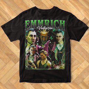 Limited Emmrich Volkarin Vintage T-Shirt, Gift For Woman and Man Unisex Heavy Cotton Tee