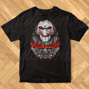 Saw Movie Vintage T-Shirt: Unisex Soft Cotton Colors Tee