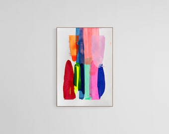 P055, abstract painting, modern art, contemporary art, minimalism, abstract, contemporary