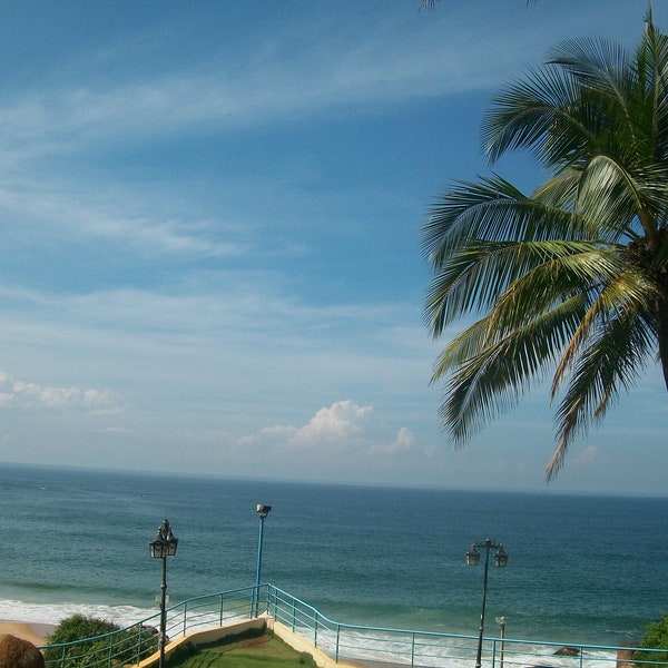 Kerala Beach in Paradise Digital Photo Print