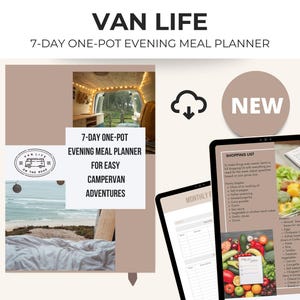 7-dagars matplanerare för husbil med en gryta – Enkel, god och stressfri! | Enkla recept för husbilslivet | GRATIS bonusbudget och receptplanerare