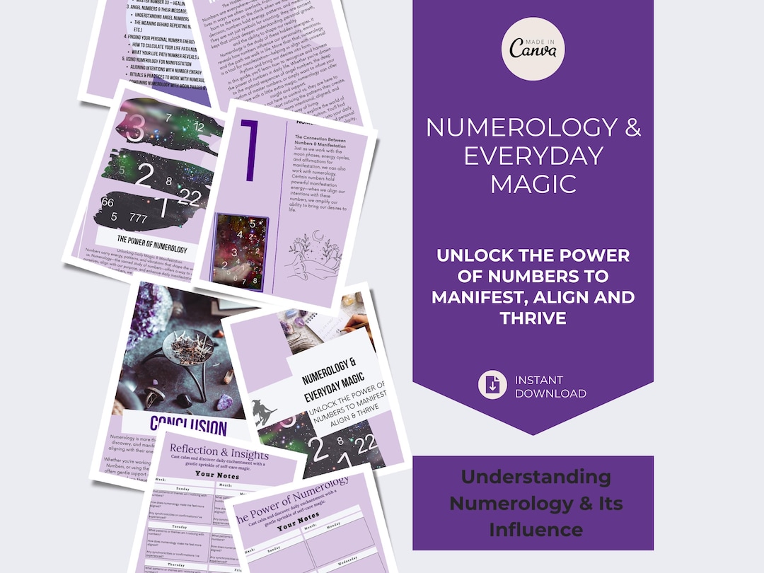 Numerology &amp; Everyday Magic | Unlock the Power of Numbers to Manifest ...