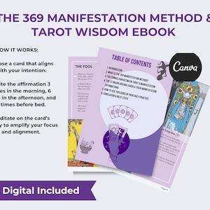 369 Manifestation Method & Tarot Guide | Printable PDF | Manifestation ...
