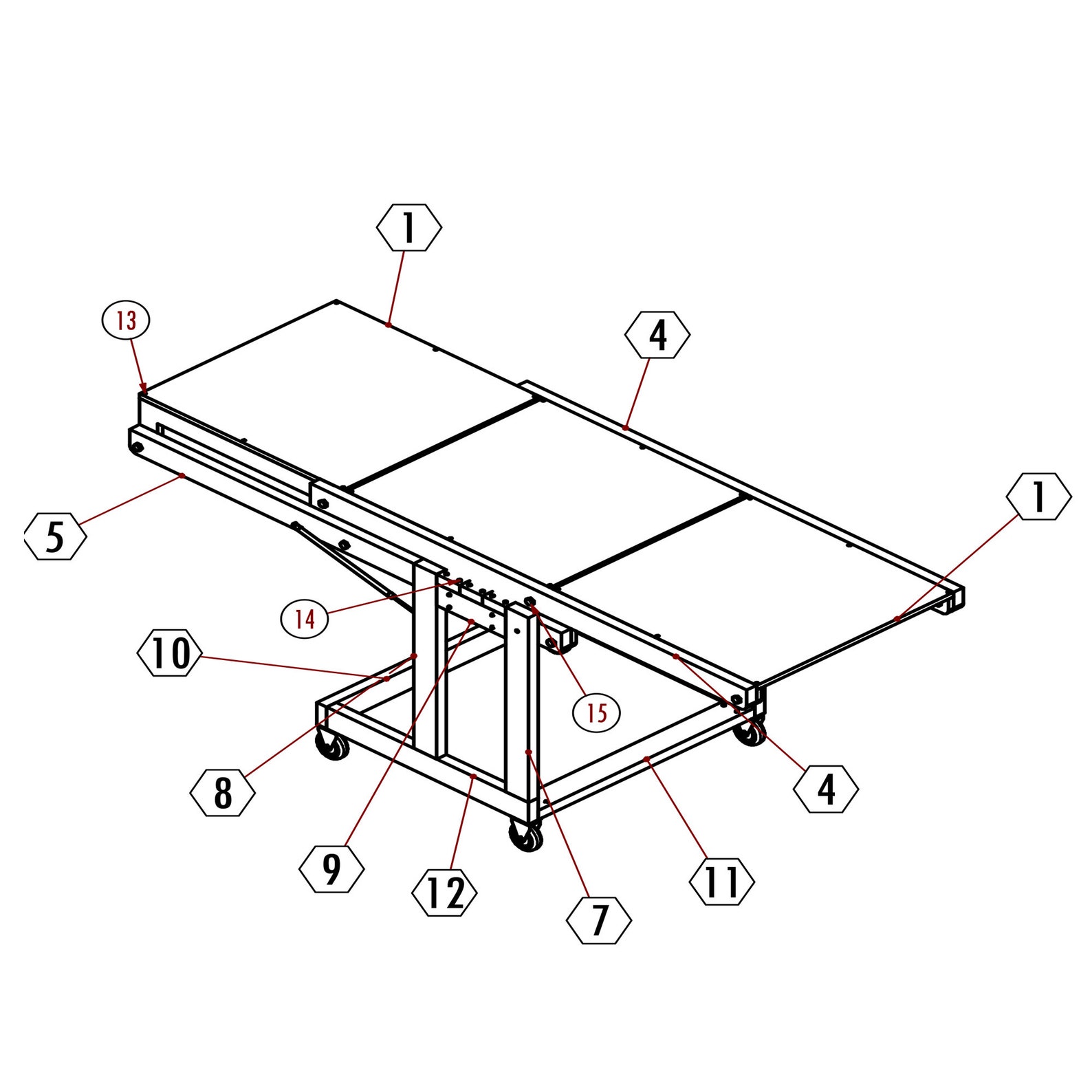 Diy Workbenchshelf,diy Shelftable, Diy Shelf ,diy Table, Space Saver