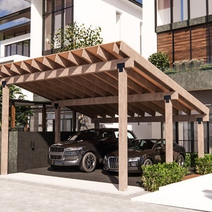 DIY Wooden Carport Plans: Step-by-step Guide for Building Your Own ...
