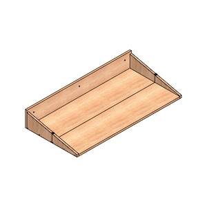 DIY Foldable Wall-Mounted Table & Shelf Woodworking Plans -Space-Saving Design