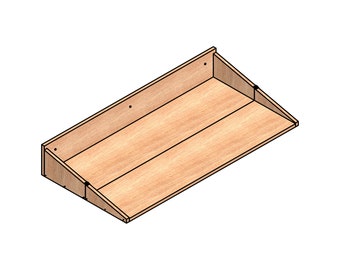 DIY Foldable Wall-Mounted Table & Shelf Woodworking Plans -Space-Saving Design