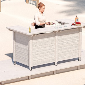 10ft Diy Outdoor Bar Plans with wheels