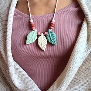 Collier d'allaitement, collier de portage, collier sensoriel pour jeune maman