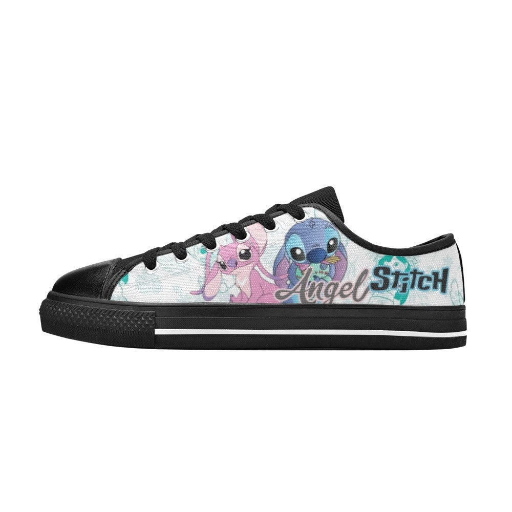 Stitch & Angel Movie Low Top Sneakers