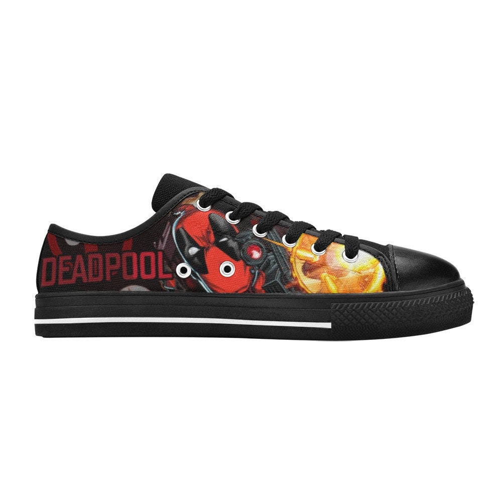 Deadpool Movie Low Top Sneakers