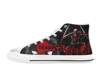 Deadpool High Top Schuhe, Benutzerdefinierte Unisex für Kinder & Erwachsene Schuhe