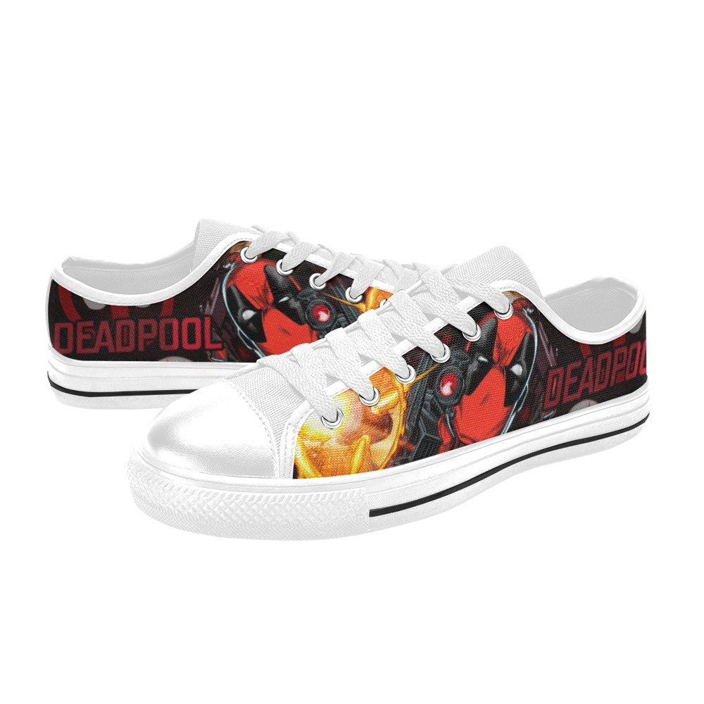 Deadpool Movie Low Top Sneakers