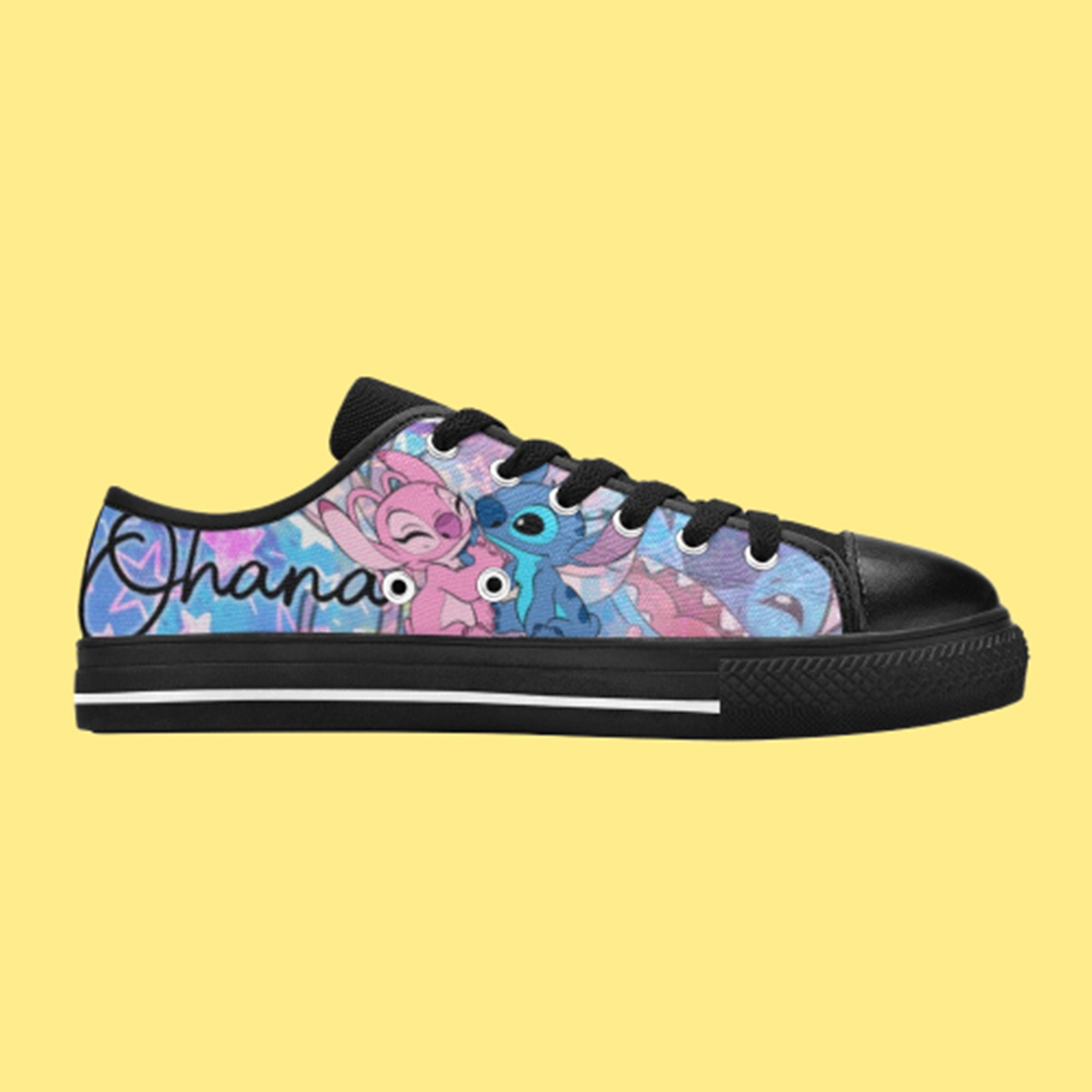 Stitch & Angel Ohana Low Top Sneakers