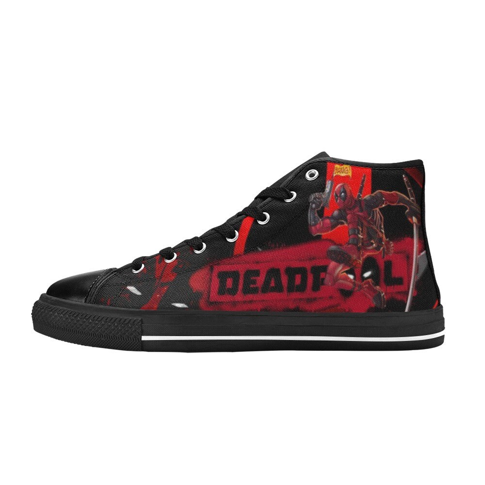 Deadpool Disney High Top Sneakers