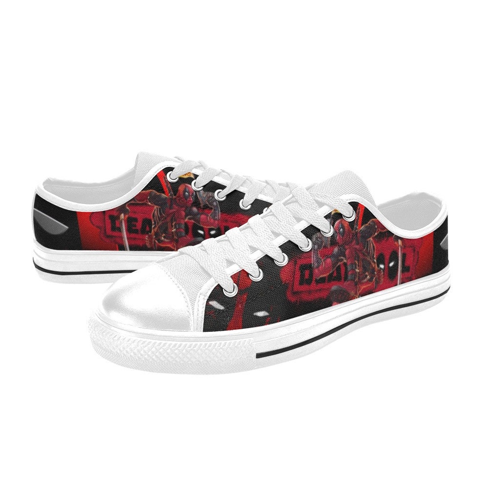 Deadpool Movie Low Top Sneakers