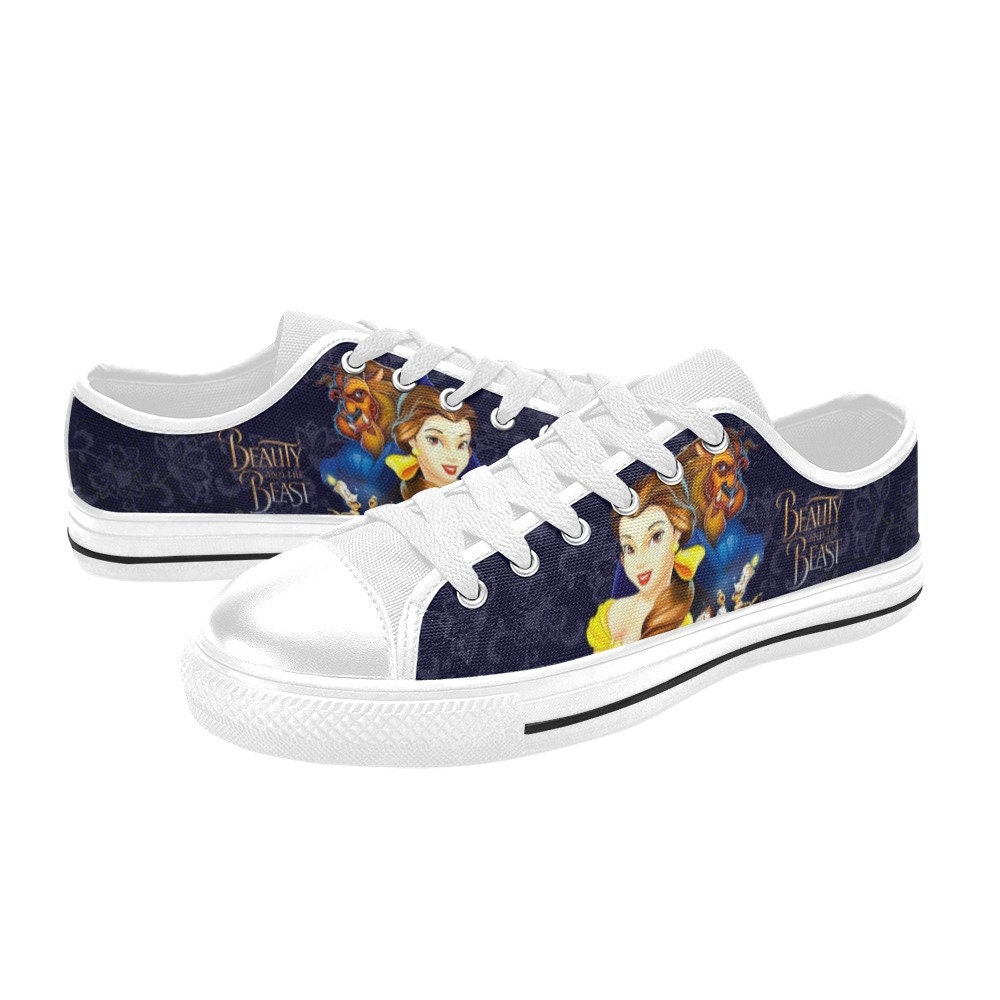 The Beauty & Beast Movie Low Top Sneakers