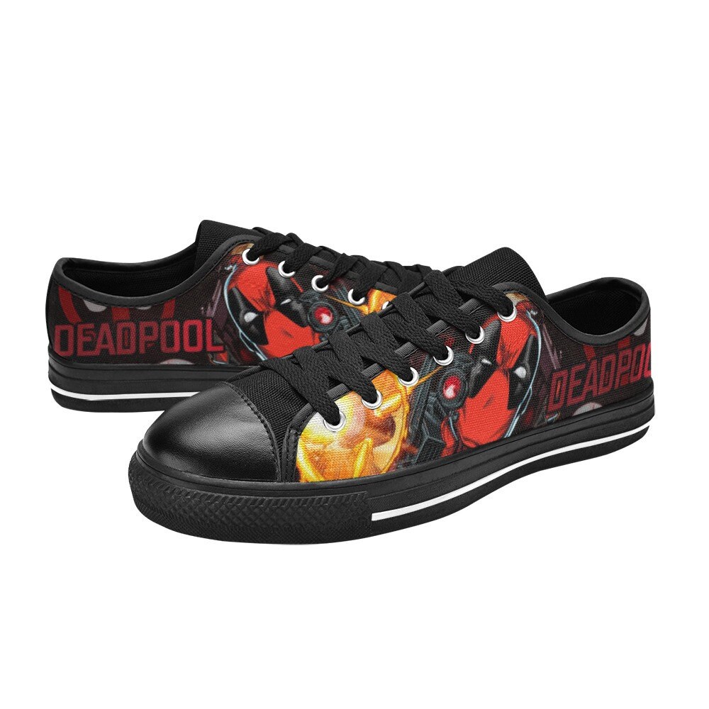 Deadpool Movie Low Top Sneakers