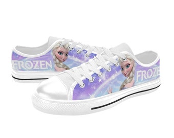 Zapatos bajos de lona Elsa personalizados - Calzado familiar artesanal