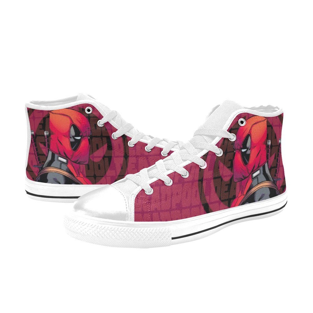 Deadpool Custom High Top Sneakers