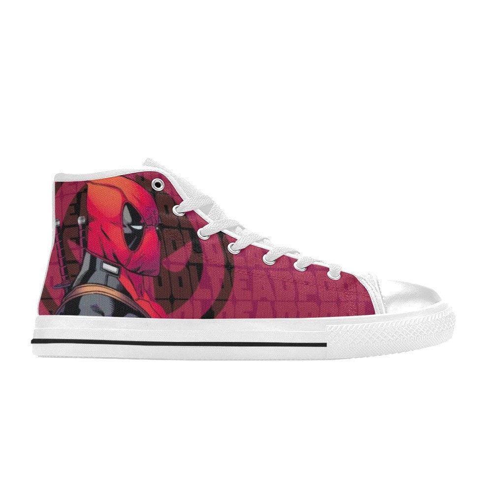 Deadpool Custom High Top Sneakers