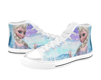 Elsa Custom High Top Shoes Unisex Adult & Kids
