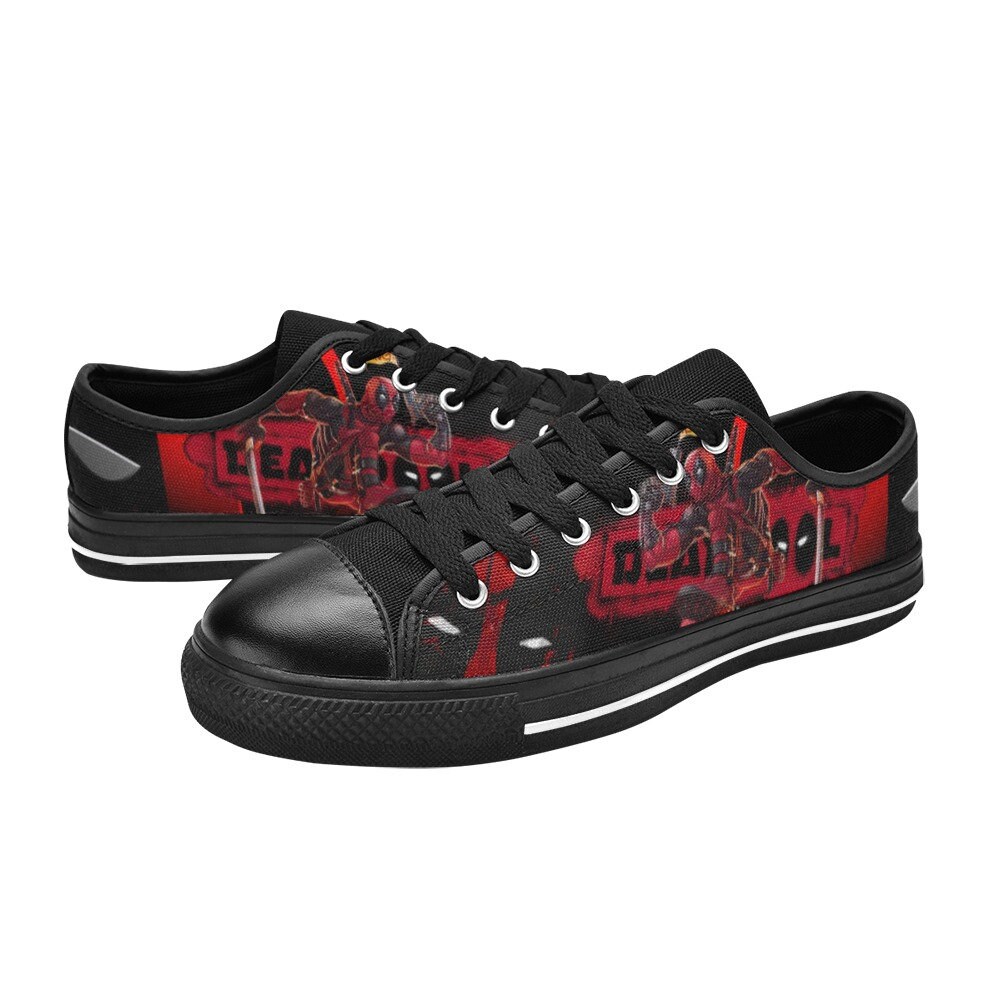 Deadpool Movie Low Top Sneakers