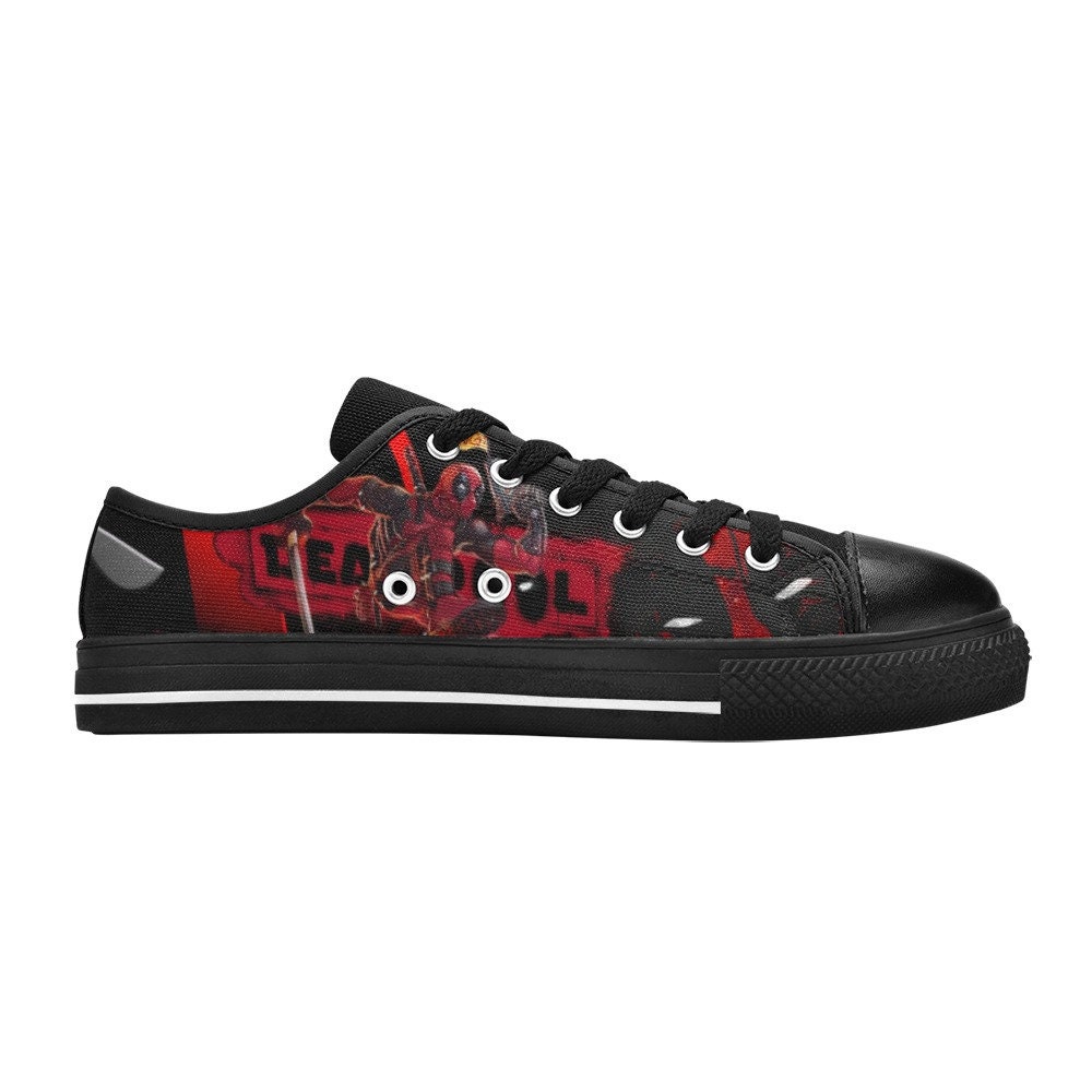 Deadpool Movie Low Top Sneakers