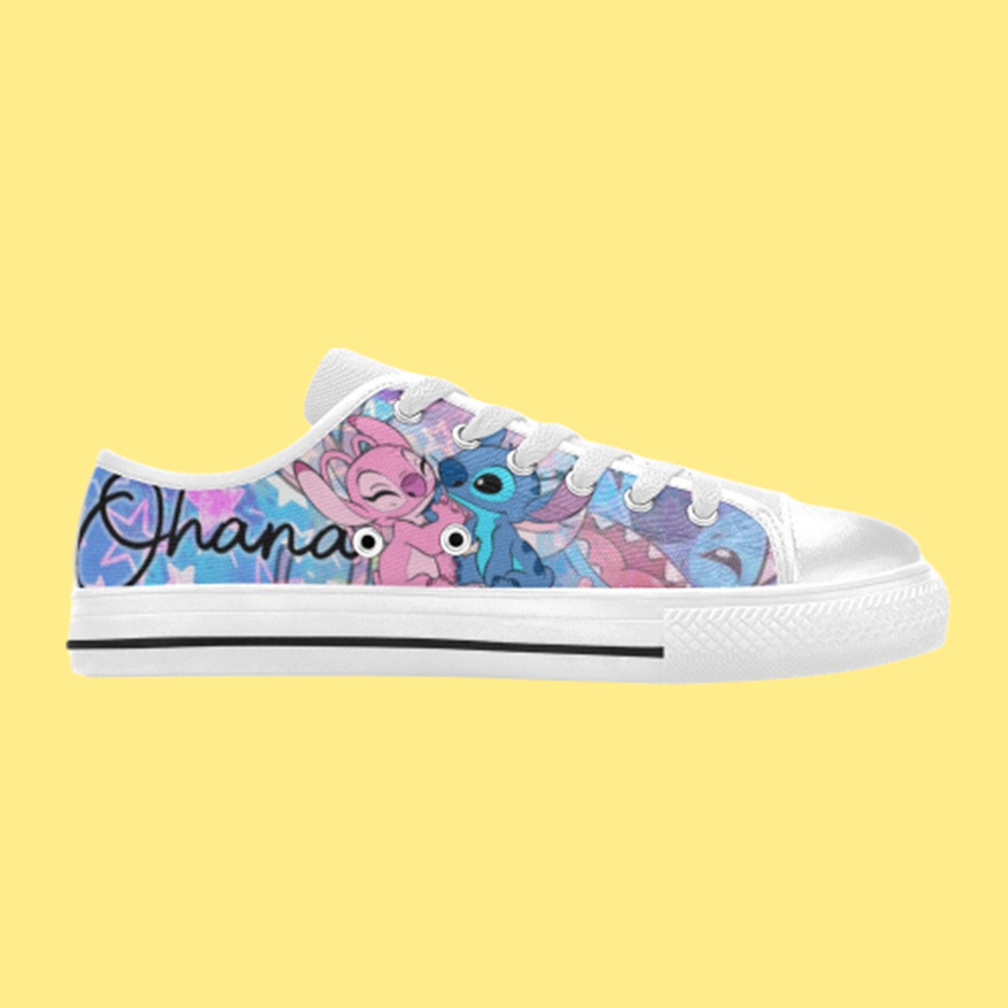 Stitch & Angel Ohana Low Top Sneakers