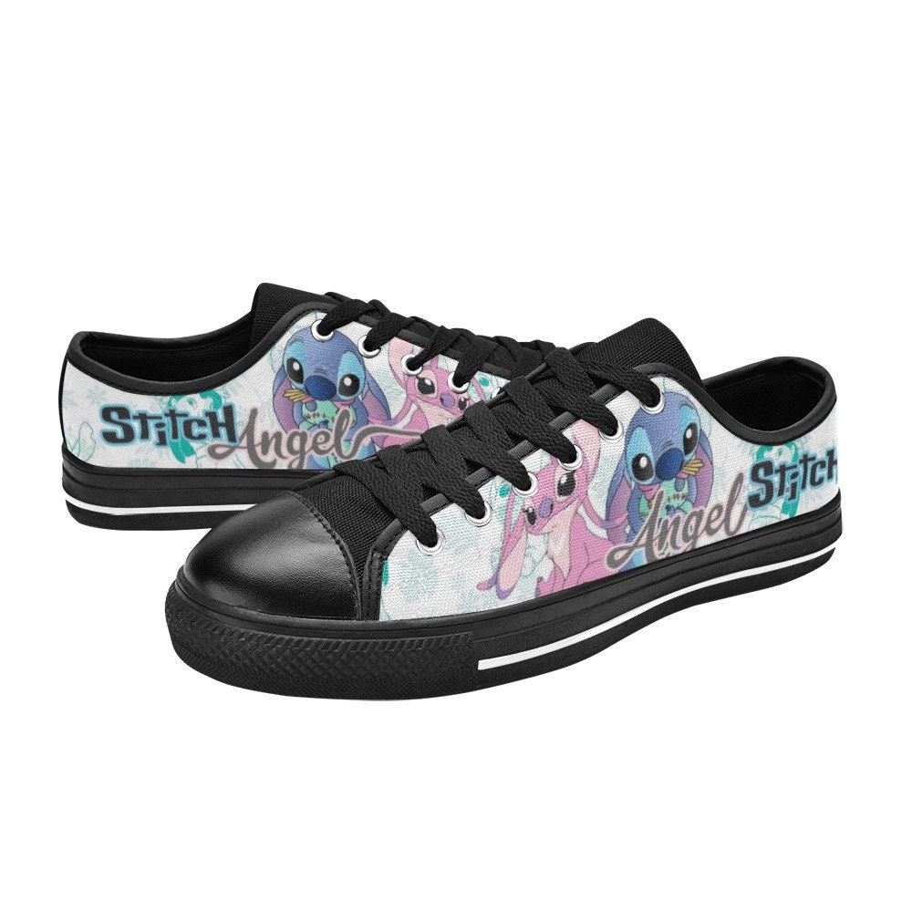 Stitch & Angel Movie Low Top Sneakers