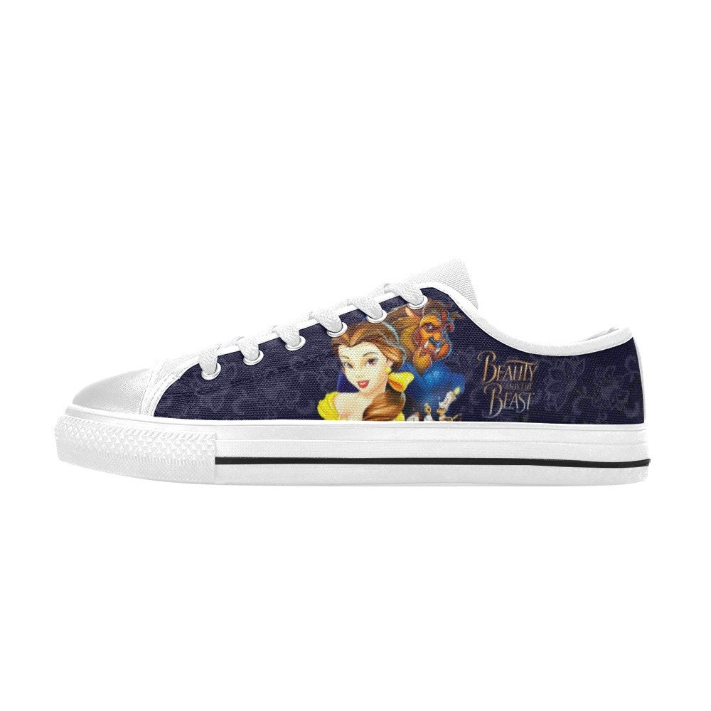 The Beauty & Beast Movie Low Top Sneakers