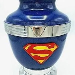 Superman cremation jewelry online
