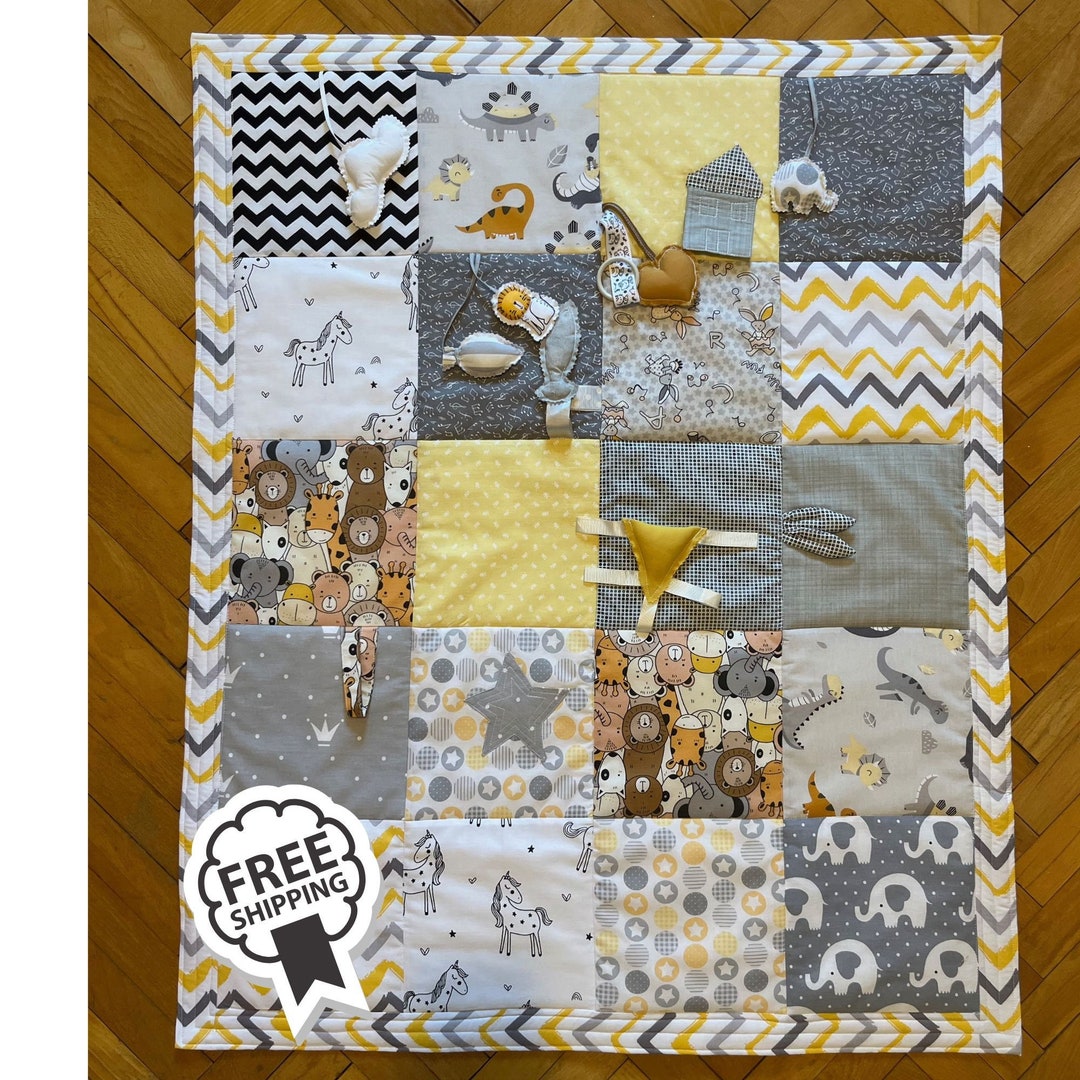 Baby Sensory Mat Sensory Blanket Fidget Toy Tummy Time Mat Etsy