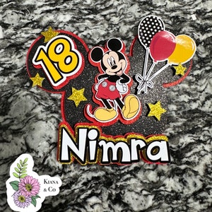 Mickey Custom Cake Topper