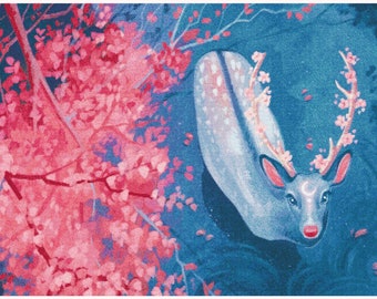 Cherry Bloom Licenced Cross Stitch Pattern (Charted With Pearlescent Threads) | Pattern Keeper Compatible