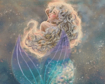 Ste-Anne Mermaid - Under the Sea Licenced Cross Stitch Pattern | Mermaid | Pattern Keeper Compatible