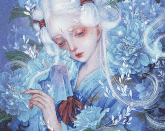 Early Frost Licenced Cross Stitch Pattern | Mermaid | Pattern Keeper Compatible