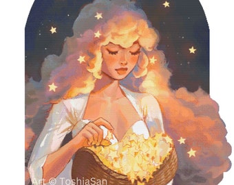 Star Collector Licenced Cross Stitch Pattern | Pattern Keeper Compatible