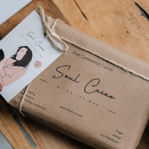 Soul Cacao - Ceremoniële cacao, 100% puur en rauw (454 gram)