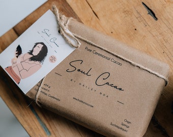 Cacao Soul - Cacao Ceremonial, 100% Puro y Crudo (454 gramos)