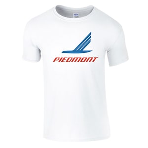 Vintage Piedmont Airlines Unisex Crewneck T-shirt | Perfect for Aviation Enthusiasts | Classic Airline Logo Tee | Perfect Pilot Gift