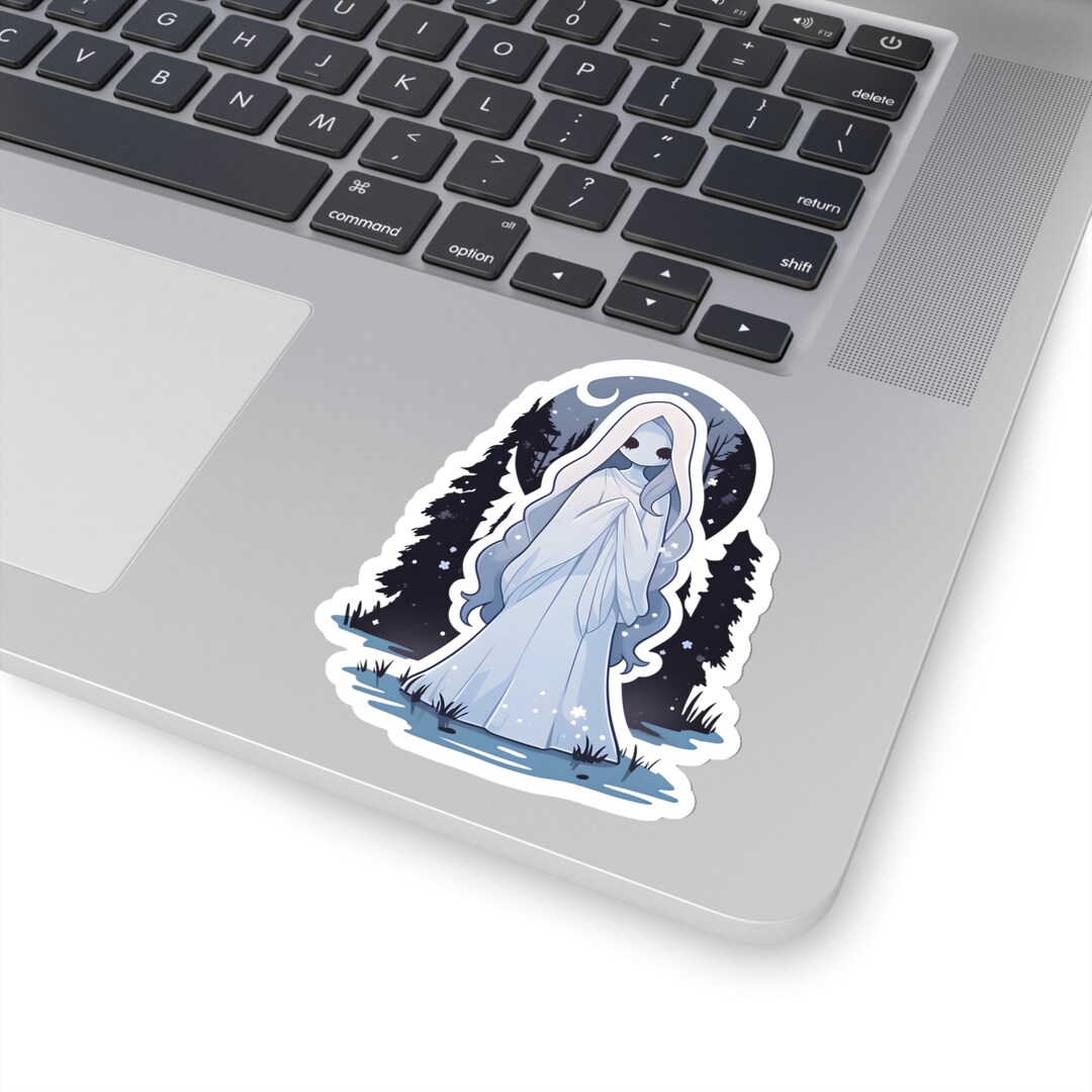 La Llorona at Night Cartoon Sticker Etsy