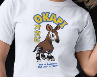 Okapi T-Shirt: Funny Okapi Lover Gift