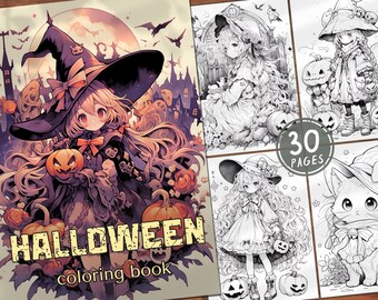 30 Halloween Coloring Book Halloween Pumpkin Coloring Pages Creepy Pumpkin Style Creepy Digital for Adults