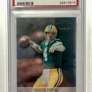 Brett Favre PSA 10 2001 Playoff Honors #76 Green Bay Packers Hall Of Fame NFL