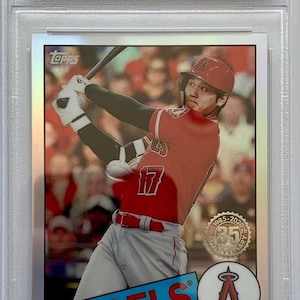 Shohei Ohtani PSA 10 2020 Topps Chrome Baseball At Bat Los Angeles Angels MLB