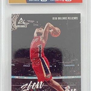 Zion Williamson Rookie Card HGA 9 2019 Panini Chronicles New Orleans Pelicans RC