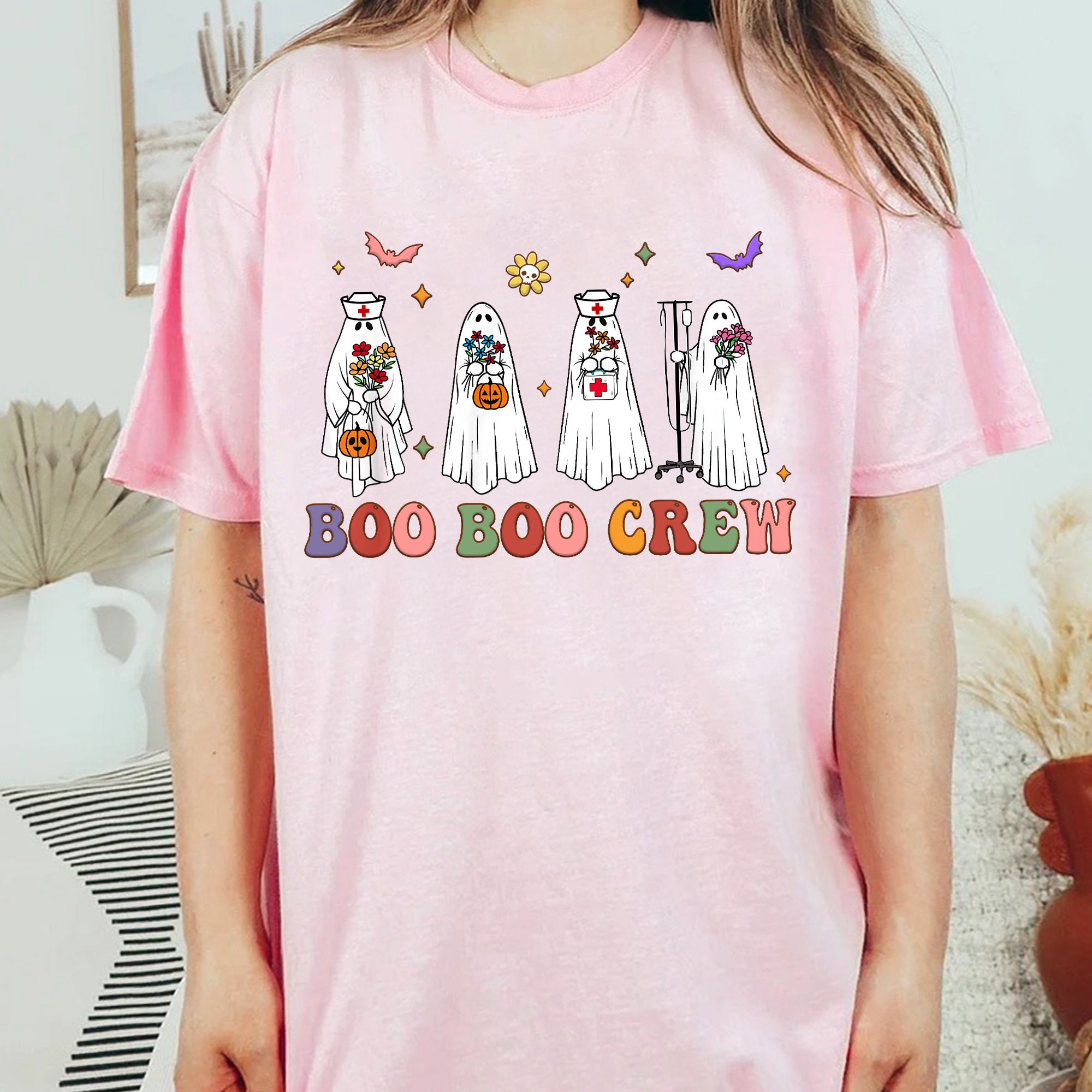 Discover Halloween ER Nurse Shirt, Halloween Nurse Shirt,ER Boo Crew Funny ER Ed Nurse Tech Shirt,Emergency Room Rn shirt, Emergency Department Gift