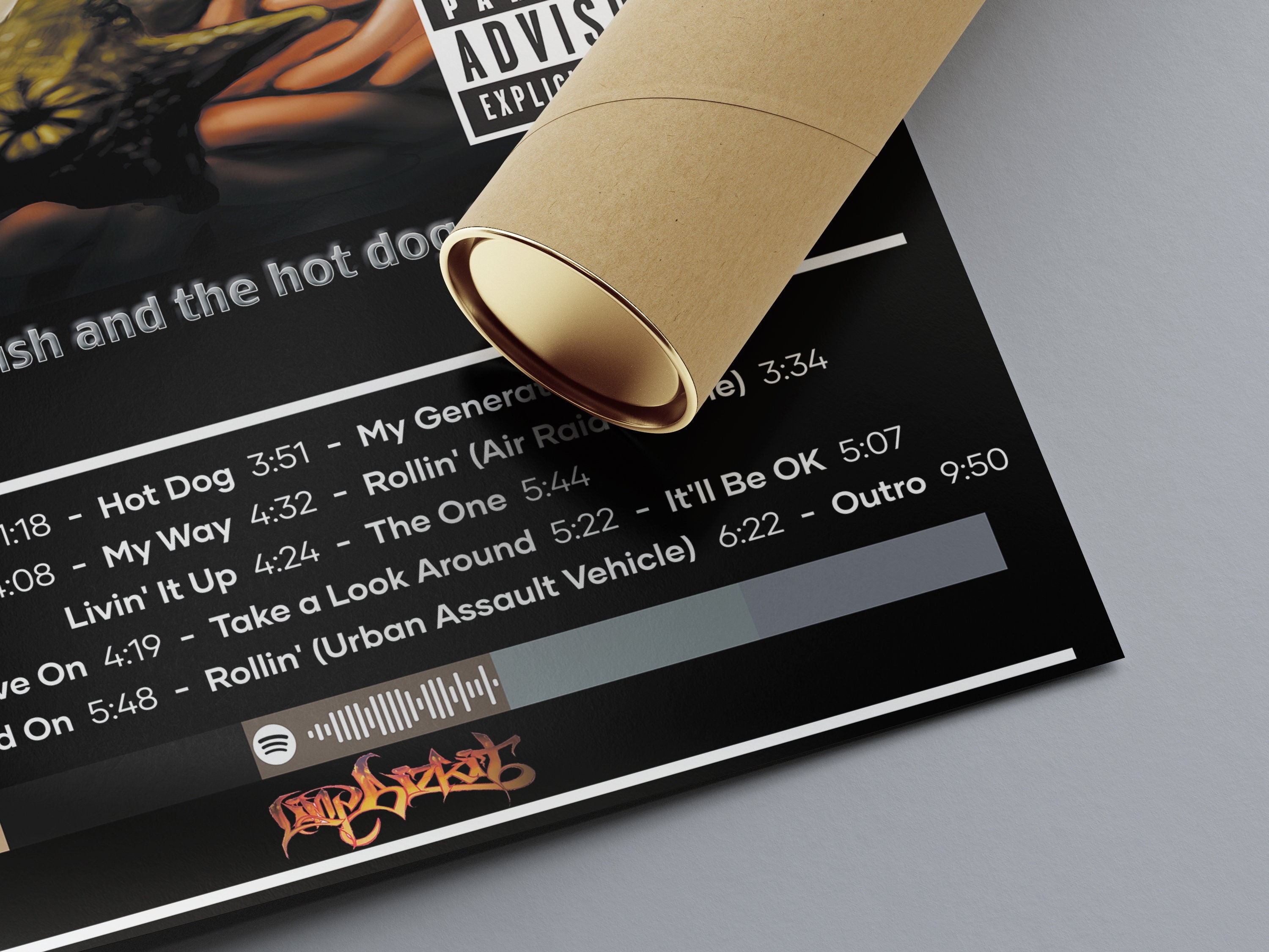 Limp Bizkit Chocolate Starfish Promo Poster – 18x24 Inches